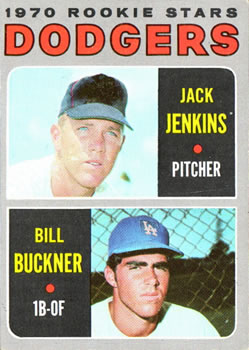 Dodgers Rookie Stars - Bill Buckner / Jack Jenkins