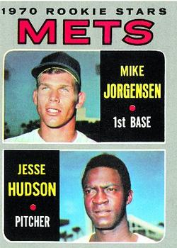 Mets Rookie Stars - Mike Jorgensen / Jesse Hudson