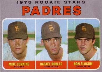 Padres Rookie Stars - Mike Corkins / Rafael Robles / Ron Slocum