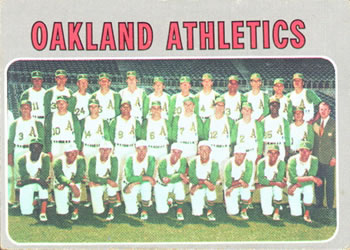 Oakland Athletics Team