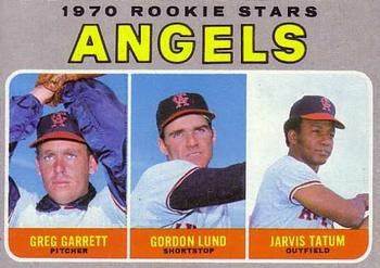 Angels Rookie Stars - Greg Garrett / Gordon Lund / Jarvis Tatum