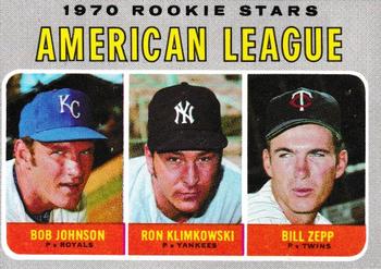 AL Rookie Stars - Bob Johnson / Ron Klimkowski / Bill Zepp