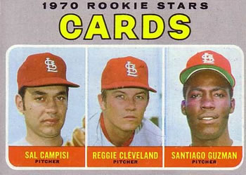Cardinals Rookie Stars - Sal Campisi / Reggie Cleveland / Santiago Guzman
