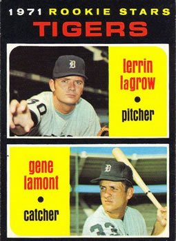 Tigers Rookies - Gene Lamont / Lerrin LaGrow