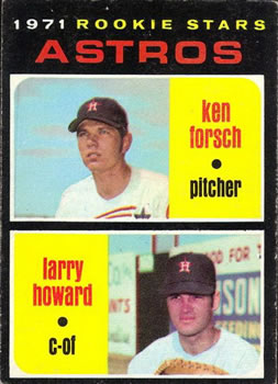 Astros Rookies -  Ken Forsch / Larry Howard