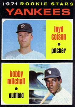 Yankees Rookies - Loyd Colson / Bobby Mitchell