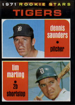 Tigers Rookies - Dennis Saunders / Tim Marting