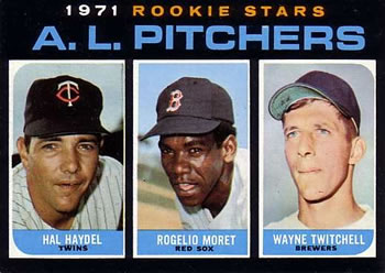 AL Rookie Pitchers - Hal Haydel / Rogelio Moret / Wayne Twitchell