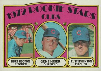 Cubs Rookies - Burt Hooton / Gene Hiser / Earl Stephenson