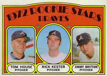 Braves Rookies - Tom House / Rick Kester / Jimmy Britton