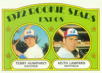 Expos Rookies - Terry Humphrey / Keith Lampard