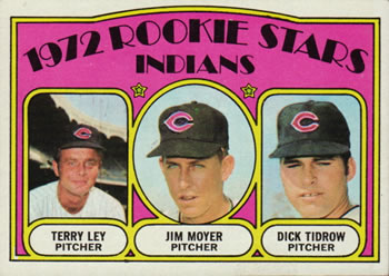Indians Rookies - Terry Ley / Jim Moyer / Dick Tidrow