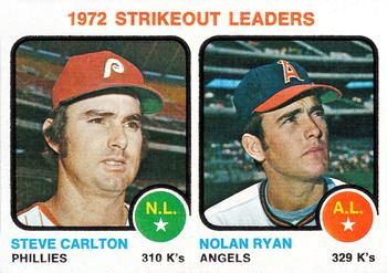 Strikeout Leaders - Steve Carlton / Nolan Ryan