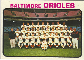 Baltimore Orioles Team