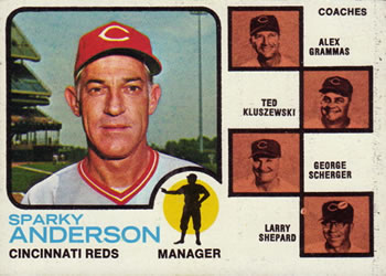 Reds Coaches - Sparky Anderson