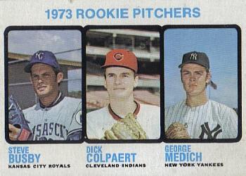 Rookie Pitchers - Steve Busby / Dick Colpaert / George Medich