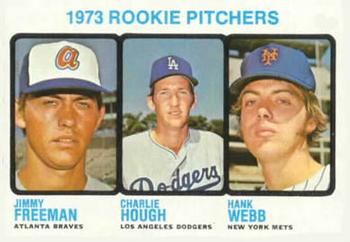 Rookie Pitchers - Charlie Hough / Jerry Freeman / Hank Webb