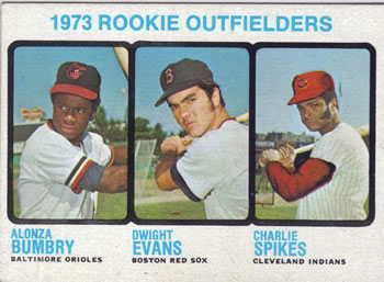 Rookie Outfielders - Dwight Evans / Al Bumbry / Charlie Spikes