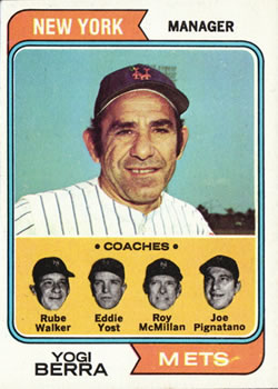 Mets Coaches - Yogi Berra