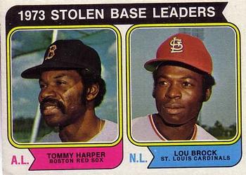 Stolen Base Leaders - Lou Brock / Tommy Harper