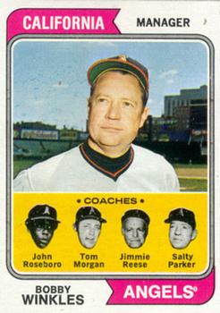 Angels Coaches - Bobby Winkles