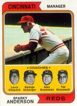 Reds Coaches - Sparky Anderson