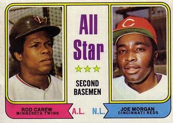 All-Star Second Basemen - Joe Morgan / Rod Carew
