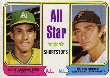 All-Star Shortstops - Bert Campaneris / Chris Speier