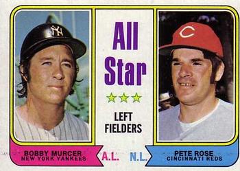All-Star Left Fielders - Pete Rose / Bobby Murcer