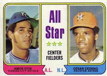 All-Star Center Fielders - Cesar Cedeno / Amos Otis