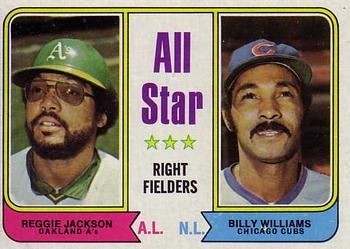 All-Star Right Fielders - Billy Williams / Reggie Jackson