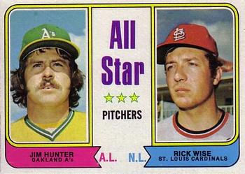 All-Star Pitchers - Rick Wise / Jim Hunter