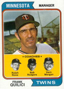 Twins Coaches - Frank Quilici