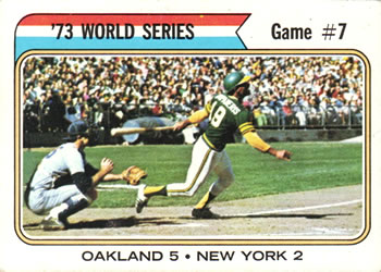 World Series Game 7 - Bert Campaneris