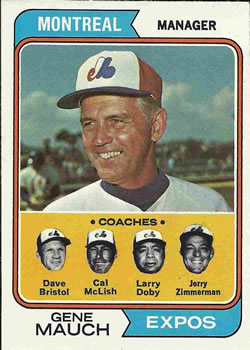 Expos Coaches - Gene Mauch