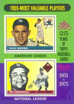 1955 MVP's - Roy Campanella / Yogi Berra