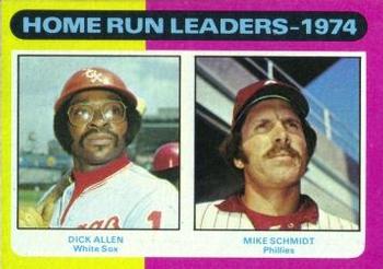 Home Run Leaders - Dick Allen / Mike Schmidt