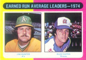 ERA Leaders - Buzz Capra / Jim Hunter