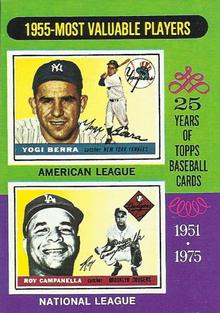 1955 MVP's - Yogi Berra / Roy Campanella