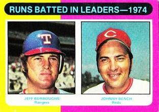 Jeff Burroughs / Johnny Bench LL