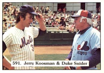 Jerry Koosman/Duke Snider CL