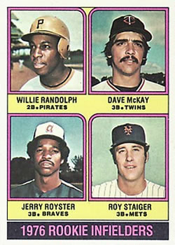 Willie Randolph / Dave McKay / Jerry Royster / Roy Staiger