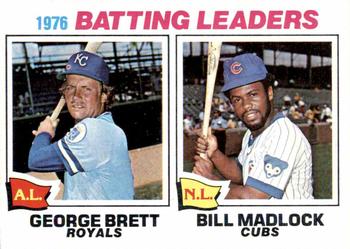 Batting Leaders - Bill Madlock / George Brett