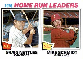 Home Run Leaders - Graig Nettles / Mike Schmidt
