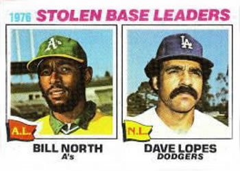 Stolen Base Leaders - Bill North / Dave Lopes