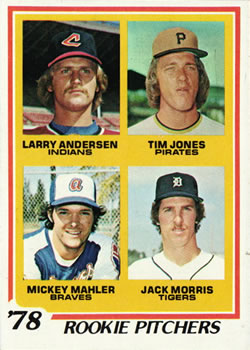 Jack Morris / Larry Anderson / Mickey Mahler / Tim Jones