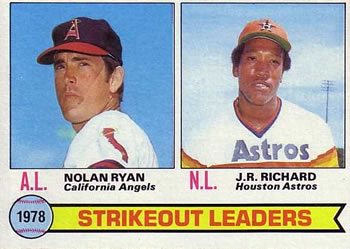 Strikeout Leaders - Nolan Ryan / J.R. Richard