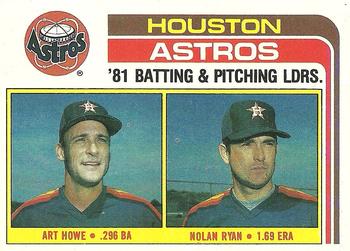 Astros TL - Nolan Ryan / Art Howe