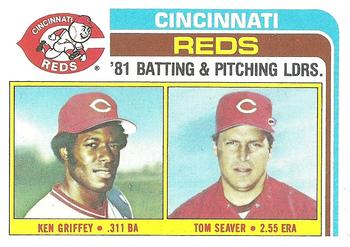 Reds TL - Ken Griffey/Tom Seaver