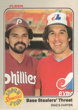 Base Stealers' Threat - Bo Diaz / Gary Carter